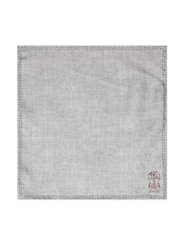 Brunello Cucinelli | BRUNELLO CUCINELLI Silk pocket-handkerchief,商家Baltini,价格¥1493
