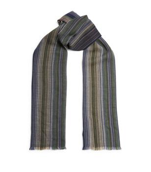 推荐Virgin Wool Striped Scarf商品