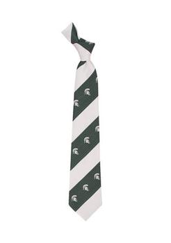 商品Eagles Wings | NCAA Michigan State Spartans Geo Stripe Tie,商家Belk,价格¥300图片