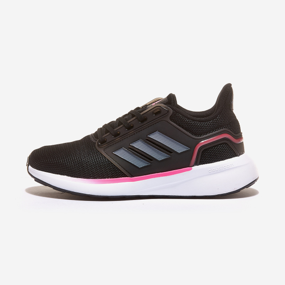 阿迪达斯女鞋高帮鞋, Adidas | 【Brilliant|包邮包税】阿迪达斯 EQ19 RUN 女生  训练运动鞋 跑步鞋  H00933 CBLACK/IRONMT/SCRPNK商品图片 6折×额外9折, 包邮包税, 额外九折