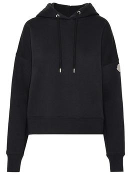 Prana是什么牌子, Moncler | Moncler Back Logo Detailed Drawstring Hoodie商品图片 6.7折