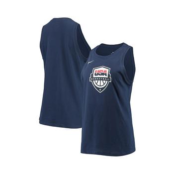 NIKE | Women's Navy USA Basketball Performance Tank Top商品图片,