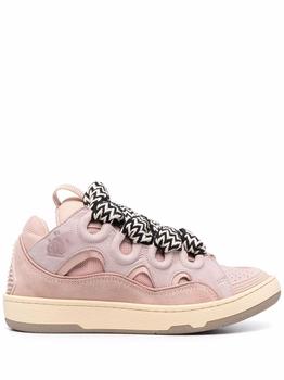 Lanvin | Lanvin Women's  Pink Leather Sneakers商品图片,8.4折