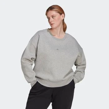 Adidas | Women's adidas ALL SZN Fleece Sweatshirt (Plus Size) 4.8折
