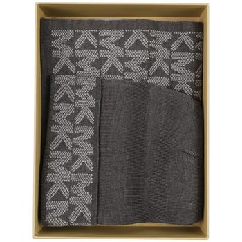 Michael Kors | 2-Pc. Set Patchwork Logo Scarf & Beanie商品图片,额外7折, 额外七折