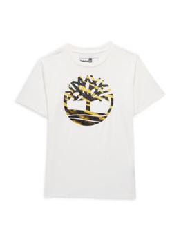 Timberland | ​Boy’s Foil Logo T-Shirt商品图片,5.3折