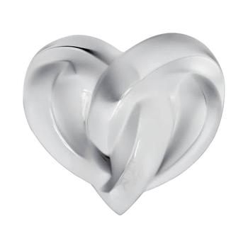 商品Lalique | Crystal Clear Crystal Hearts Entrelaces Paperweight,商家Jomashop,价格¥2024图片