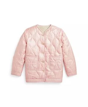 Ralph Lauren | Toddler And Little Girls Quilted Teddy Fleece Reversible Jacket,商家Macy's,价格¥900