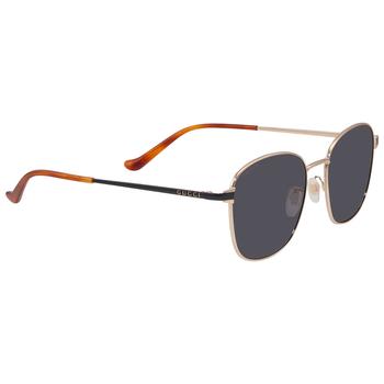 Gucci | Gucci Grey Square Mens Sunglasses GG0575SK-001 56商品图片,3.4折