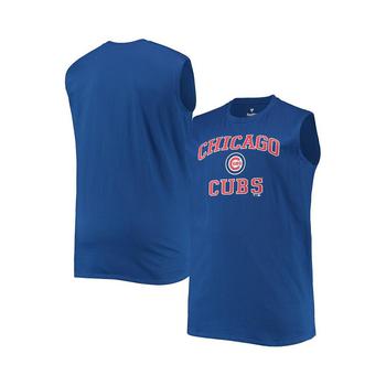 商品Profile | Men's Royal Chicago Cubs Big and Tall Jersey Muscle Tank Top,商家Macy's,价格¥251图片