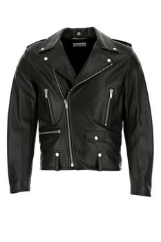 圣罗兰皮衣, Yves Saint Laurent | Saint Laurent Leather Biker Jacket商品图片 8.1折