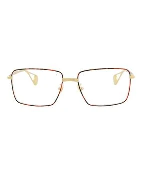 Gucci | Square-Frame Metal Optical Frames,商家Maison Beyond,价格¥927