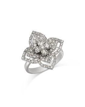 Bloomingdale's | Diamond Flower Ring in 14K White Gold, 1.50 ct. t.w.,商家Bloomingdale's,价格¥59860