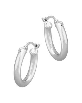 商品Bloomingdale's | Small Hoop Earrings in 14K White Gold - 100% Exclusive,商家Bloomingdale's,价格¥5122图片