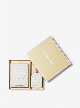 michael kors包行李箱, Michael Kors | Logo Passport Case and Luggage Tag Gift Set商品图片 7.5折