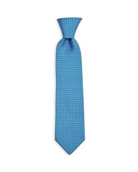 菲拉格慕经典款, Salvatore Ferragamo | Talisman Print Silk Classic Tie商品图片 额外7.5折, 额外七五折