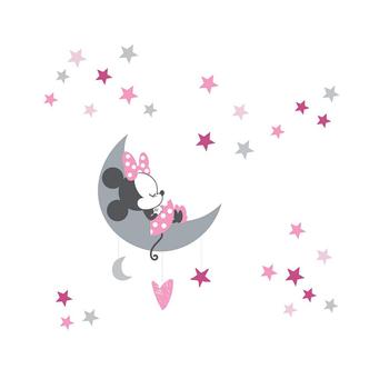 商品Lambs & Ivy | Disney Baby Minnie Mouse Pink/Gray Celestial Wall Decals by Lambs & Ivy,商家Macy's,价格¥108图片