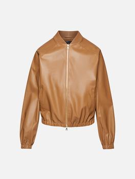 推荐Leather Bomber Jacket商品