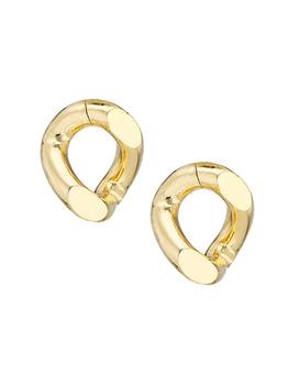 ROSANTICA, ROSANTICA | Amy Goldtone Link Stud Earrings商品图片 4.3折