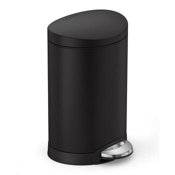 商品simplehuman | 6 Liter Semiround Step Trash Can,商家Macy's,价格¥346图片