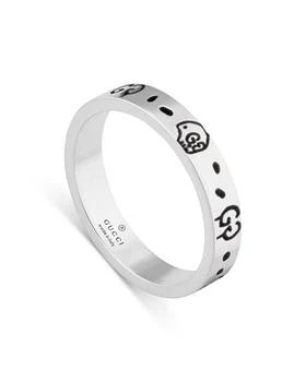 Gucci | Sterling Silver Ghost Thin Band,商家Bloomingdale's,价格¥2121