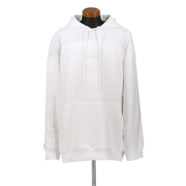 Prada | PRADA 白色男士卫衣/帽衫 UJL185-1ZX4-F0009商品图片,独家减免邮费