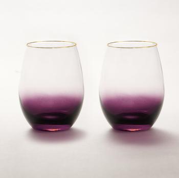 商品ANNA New York | Amethyst Ombre Wine Glasses,商家Premium Outlets,价格¥301图片