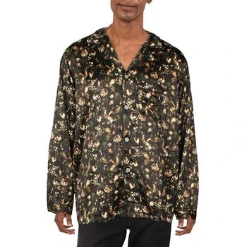 INC International | INC Mens Printed Nightwear Sleep Shirt,商家BHFO,价格¥77