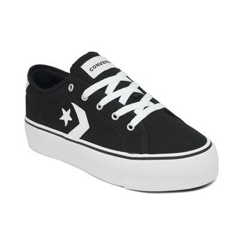 Converse | Women's Star Replay Platform Low Top Casual Sneakers from Finish Line商品图片,8.4折