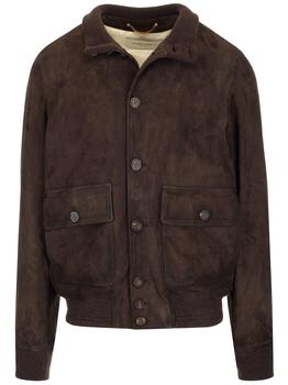 推荐Golden Goose Men's  Brown Other Materials Jacket商品