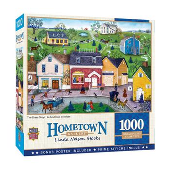 推荐1000 Piece Jigsaw Puzzle For Adults, Family, Or Kids - The Dress Shop - 19.25"x26.75"商品