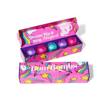 商品Thoughtfully | BomBombs, Unicorn Hot Chocolate Bombs Gift Set, Set of 5,商家Macy's,价格¥148图片