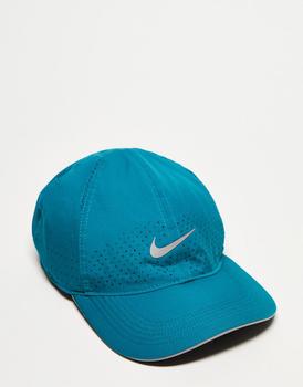 NIKE | Nike Running Aerobill Dri-FIT cap in teal商品图片,额外9.5折, 额外九五折