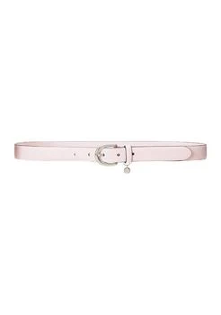 Ralph Lauren | Ralph Lauren Charm Crosshatch Leather Belt,商家Belk,价格¥380