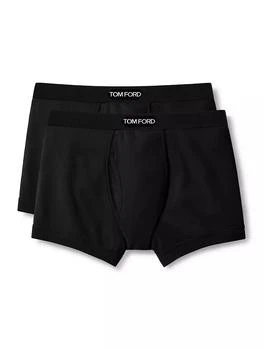 推荐2-Pack Stretch-Cotton Logo Boxer Briefs商品