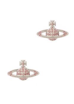 推荐Mini Bas Relief silver-tone stud earrings商品