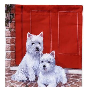 Caroline's Treasures | Red Door Westies Garden Flag 2-Sided 2-Ply,商家Verishop,价格¥128