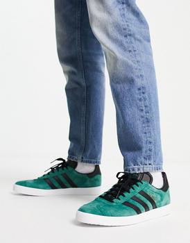 推荐adidas Originals 'adicolor 70s' unisex Gazelle trainers in collegiate green商品