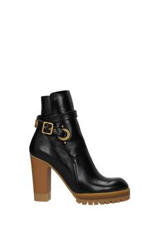 chloé鞋评价, Chloé | Ankle boots Leather Black商品图片 3.8折