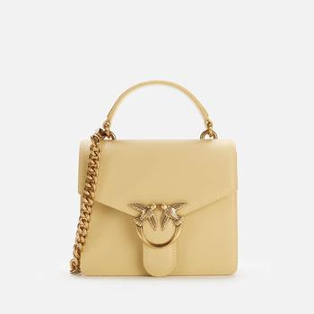 Love Bravery双肩包, PINKO | Pinko Women's Love Mini Top Handle Cross Body Bag - Banana商品图片 5折
