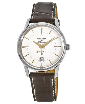 Longines | Longines Flagship Heritage Automatic Silver Dial Men's Watch L4.795.4.78.2商品图片,6.7折