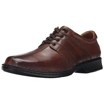 Clarks | Clarks Men's Touareg Vibe Leather Lace-Up Oxfords 8.2折