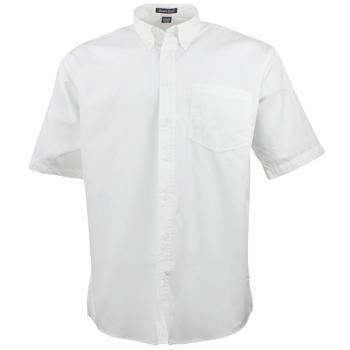 推荐EZCare Woven Short Sleeve Button Up Shirt商品