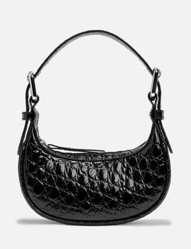 推荐Mini Soho Croc Embossed Leather Handbag商品