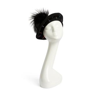 商品William Sharp | Cashmere Ruby Beret,商家Harrods,价格¥2941图片