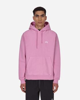 STUSSY | Stock Logo Hooded Sweatshirt Pink商品图片,额外8.6折, 独家减免邮费, 额外八六折
