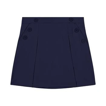 Nautica | Little Girls Uniform Button Pockets Elastic Waist Scooter Skorts 6.0折