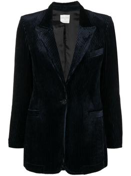 推荐FORTE FORTE - Single Breasted Ribbed Velvet Jacket商品