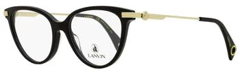 Lanvin | Lanvin Women's Tea Cup Eyeglasses LNV2614 001 Black 53mm,商家Premium Outlets,价格¥648