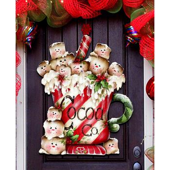 商品Marshmallow Cocoa Company Holiday Door Decor图片